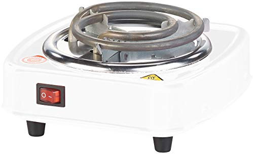 Duvence Shisha Kohlegrill: Elektrischer Mini-Kohle-Anzünder für Shisha, bis 7 Briketts, 500 Watt (Grillanzünder, Elektrische Kohlegrills, Grillplatten)