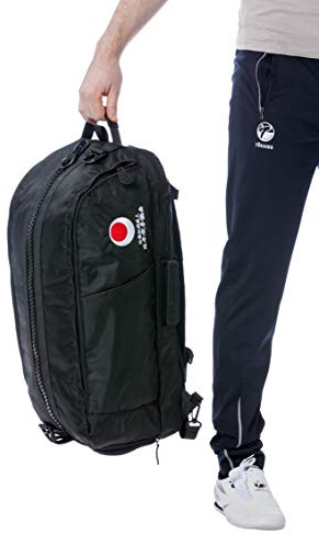 Tokaido Unisex – Erwachsene Big Zip JKA Sporttasche, schwarz, M