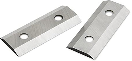yjknwan appropriate 1 Pair Garden Shredder Chipper Blades Knife practical