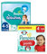 Pampers Schwimmwindel Set mit Splashers (Größe 4-5, 11 Schwimmwindeln) und Windeln Pants Größe 4 (9-14kg,168 Stück) Premium Protection, Maxi, MONATSBOX, Baby Erstausstattung Für Neugeborene