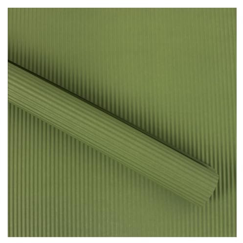 GUYTRM 20 feuilles de papier ondulé de couleur unie 50X68CM bricolage bouquet de fleurs papier d'emballage cadeau papier Origami fait main for la maternelle lingli(C10)