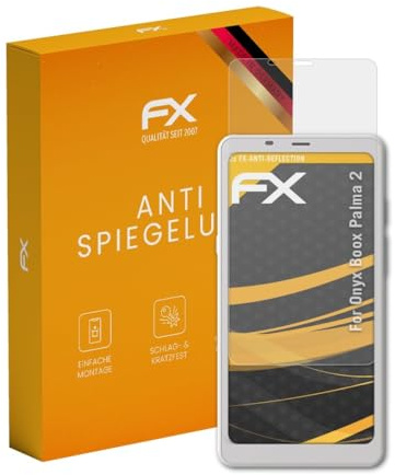 atFoliX Película Protectora compatible con Onyx Boox Palma 2 Lámina Protectora de Pantalla, antirreflejos y amortiguadores FX Protector Película (2X)