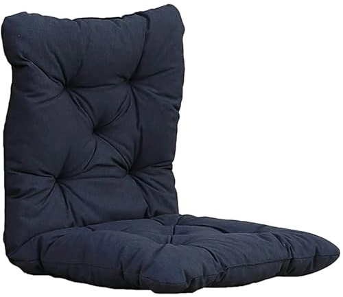 USOHJZ Deckchair Cushion 1pc 50 X 100 X 8cm Garden Bench Cushion Outdoor Indoor Chair Cushion Furniture Upholstered Terrace Decorativos Para Sofa Outdoor Cushions For Chairs(Black)