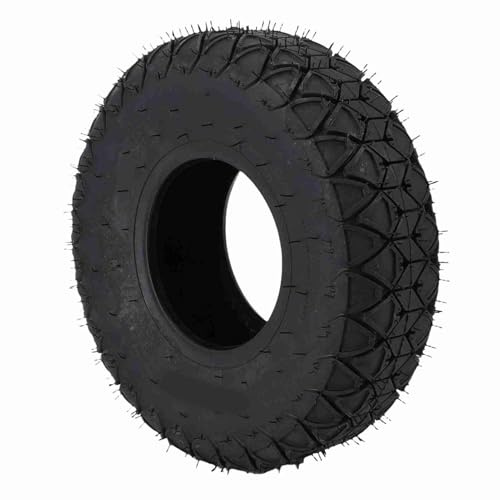 Jiawu Neumático Quitanieves sin Cámara 14x4.00-6 con Excelente Tracción para Cortadoras de Césped, Opción de Reemplazo Ideal para Diversas Condiciones de Terreno