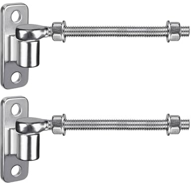 Bisagras de pernos para puerta, puerta resistente ajustable y resistente a la corrosión, adecuadas para hogares y oficina, herrajes para el hogar