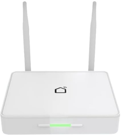 NONDK Hub Inteligente Tuya Zigbee 3.0 Gateway, Moderno, con Señal Potente Mejorada, RJ45, Compatible con Todos los Pisos y Aplicación Life.