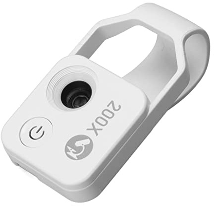 Cuifati 200X Handy-Taschenmikroskop mit LED-Licht, Tragbare Digitale Mikroskopkamera für und Erwachsene, Universalclip, CPL-Objektiv, Keine App Erforderlich (White)