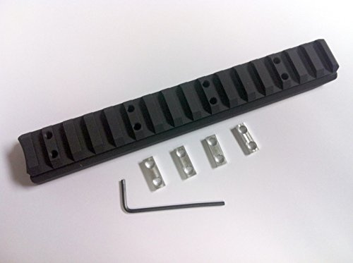 KSG Kel-Tec #1 Extended Aluminum Lower Safety Rail - by Hi-Tech Custom (Black)