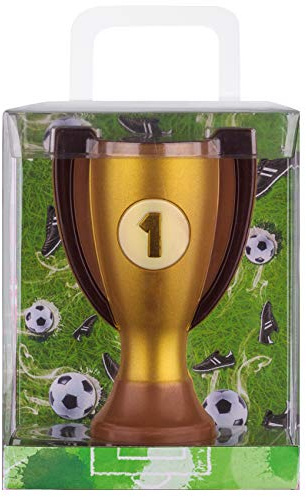 Weibler Confiserie Geschenkpackung Pokal 150g Edelvollmilch Schokolade