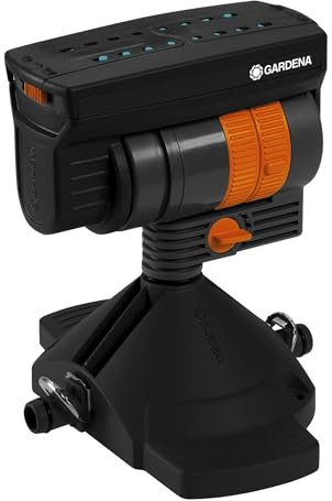 Gardena Micro-Drip-System Viereckregner OS 90: Regner zur wassersparenden Bewässerung rechteckiger Flächen, höhenverstellbar (8364-20)