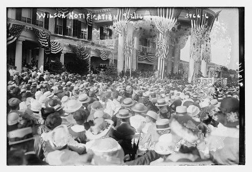 HistoricalFindings Photo: Wilson Notification,September 2,1916,Shadow Lawn,West Long Branch,New Jersey