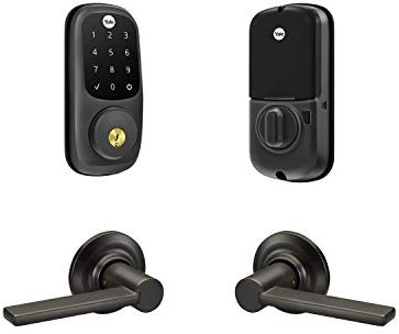 Yale Assure Lock pantalla táctil, Wi-Fi y Bluetooth cerrojo de seguridad – Funciona con Amazon Alexa, Google Assistant y HomeKit