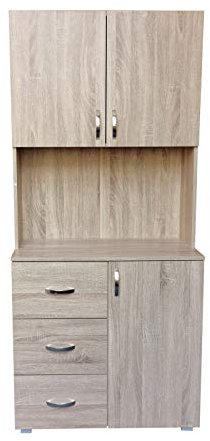 HTI-Line Küchenbuffet Blanca Küchenschrank Hochschrank Sonoma