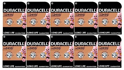 20 x Duracell CR 2450 Lithium (10 Blister mit 2 Batterien) 20 Batterien