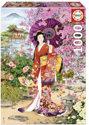 Educa - Puzzle de 1000 pièces pour Adultes | Teien, Haruyo Morita. Mesure: 48 x 68 cm. À partir de 14 Ans (19917)