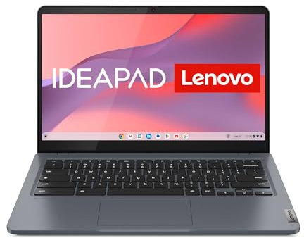 Lenovo Chromebook Plus IdeaPad 3i | 14 Full HD Display | Intel Core i3-N305 | 8GB RAM | 128GB SSD | Intel Grafik | ChromeOS | QWERTZ | grau