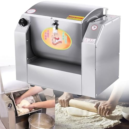 Batteur Pétrin Professionnel,Mélangeur à Pâte électrique Pétrisseur Spirale Mixeur De Pâtisserie en Acier Inoxydable,pour Boulangeries/Restaurants/Pâtisseries,5kg