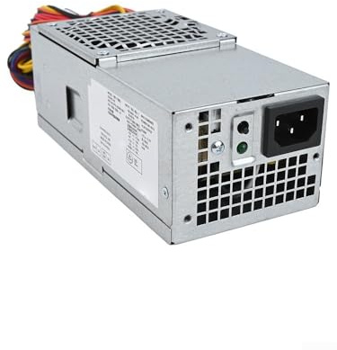 Zoegneer D250AD-00 L250NS-00 - Alimentatore regolabile da 250 W per Dell 390 790 990 Vostro Studio Ultra Thin Desktop PC con ventola intelligente a temperatura controllata Overvoltag