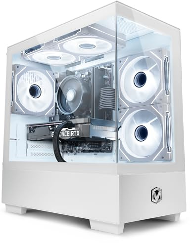 Vibox V-566 Gaming PC • AMD Ryzen 5 5500 6-Core • Nvidia RTX 5050 8GB • 16GB RAM • 500GB SSD • Windows 11 • WiFi