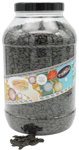 Deine Naschbox | Salmiak Pastillen extra stark | 3kg Mega Pot | XXL Großpackung für Party, Candybar & als Geschenk - Aromatisch würzig - Lakritz