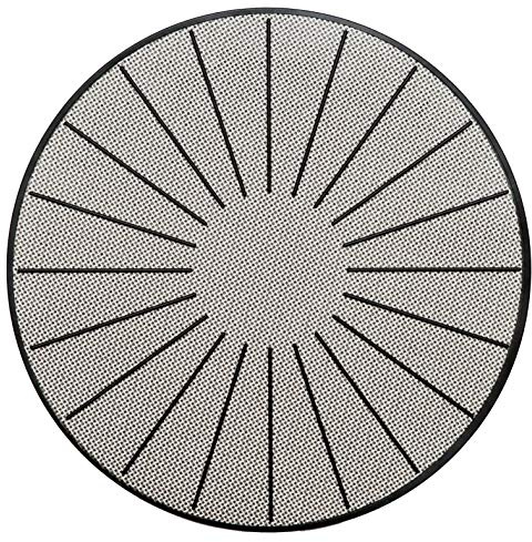 Lazy K Induction Cooktop Mat - Silicone Fiberglass Scratch Protector - for Magnetic Stove - Non Slip Pads to Prevent Pots from Sliding During Cooking (9.4 inches)