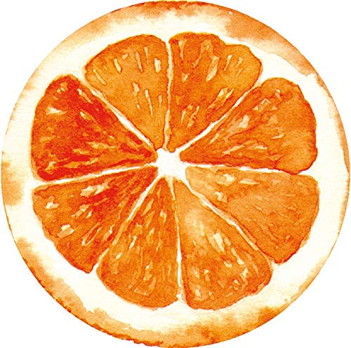 Mank GmbH Deckchen aus Tissue 90 x 90 mm Untersetzer für Tassen Gläser Vasen 250 Stück Orange