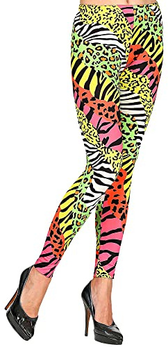 W WIDMANN Milano Party Fashion Damen Widmann 80er Jahre Leggings (1er Pack)