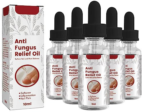 Olio Per Unghie Rapido, Soluzione Per La Riparazione Delle Unghie, Ripara E Migliora La Salute Delle Unghie Dei Piedi, Ripara Le Unghie Danneggiate (5PCS)