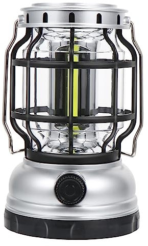 WOONEKY Solarbetriebene Campinglampe Wiederaufladbare -taschenlampe Für Outdoor-aktivitäten Tragbar Hochhell Für Notfälle Und Zeltbeleuchtung