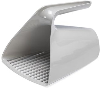 Karlie 522873 Katzenstreuschaufel Sift Eco L: 13,3 B: 10,6 H: 15,5 cm, Grau