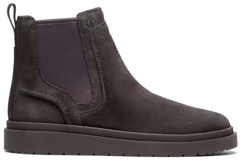 Clarks premium herr Paulton Easy Chelsea Boot, svart läder, 7,5 UK, Svart läder, 40 EU