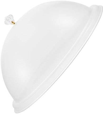 GALPADA Cubierta De Acrílico para Alimentos Redonda Cubierta Aislante para Postres Duradera Transparente Protectora para Pan Uso Picnic