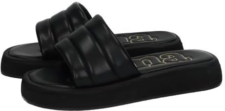 Joma SDUNLS2501 Chanclas de Mujer Color Negro con Pala Acolchada y Plantilla Confortable Mujer Sandalias