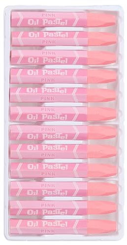 PATIKIL 48Pcs Óleos Pasteles Rosados Crayones De Óleo Bastones De Arte | Suministros, Suaves Vibrantes Y Cremosos, Para Pintura Dibujo Mezcla Graffiti, Para Artistas Principiantes