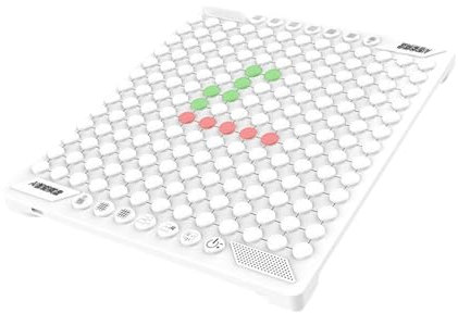 EHJRE Intelligentes Brettspiel, Strategiespiel für Kinder, Tragbares Pixel Zeichenbrett Spielzeug „Fünf in Einer Reihe“ für Festival Partygeschenke Zum