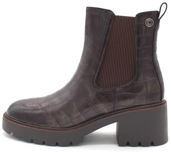 CARMELA 162563, Botines de tacón Mujer, Marron, 37 EU