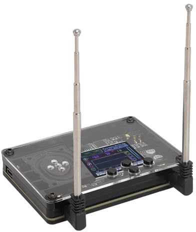 Asixxsix Mini Theremin, écran d'affichage Dynamique avec Plus de 70 Synthétiseur de Voix Réglables pour Les Mélomanes Débutants 160 Caractères