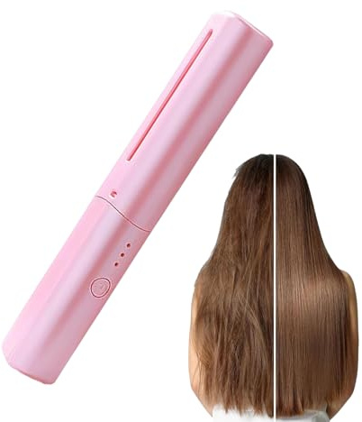 Lisseur Cheveux | Accessoires Beauté Portable USB Rechargeable | Brosse Lissage Pour Cheveux - Pour Voyage Vacances Fête Salon Maison Mariage Mariée Spa Toilettage Soirée Été