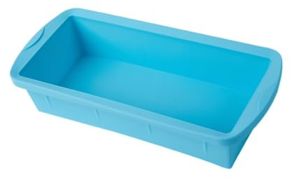 Grande vassoio for congelatore in silicone con coperchio for preparare 8 porzioni perfette da 1 tazza di zuppe e brodi(4 cup 1pcs)