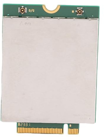 Fabater Scheda di Rete Wireless LTE Cat12 Ad Alte Prestazioni per Laptop Latitude 3550 7350 7450 Interfaccia Chiave M.2 B per Utenti Internet Ad Alta velocità