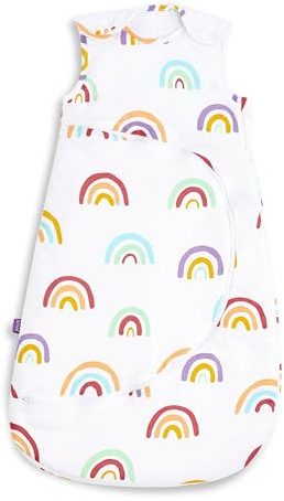 Snuz Baby Sleeping Bag with Nappy Zip, Super Soft Cotton Sleeping Bags, 6-18M