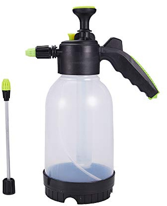 JSCARLIFE 2 L pump actiontryckspruta – bromsrengöring sprayflaska pump åtgärd slitstark 2 L lösningsmedelstryckspruta