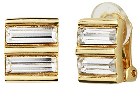 Traveller Ohrclip - Damen - 22kt vergoldet - Crystal - 157433
