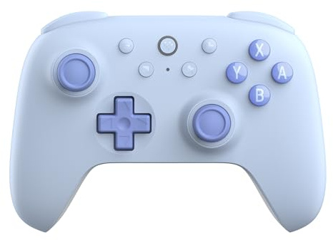 8BitDo Ultimate 2C Bluetooth Controller for Switch, Wireless Controller with 6-Axis Motion Control, Rumble Vibration, Refined D-Pad and Bumpers, and Hall Effect Joysticks (Blue)