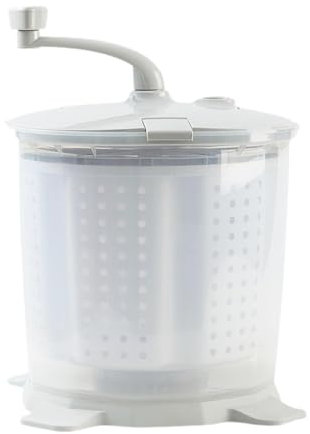MagiDeal Handkurbel-Waschmaschine, manuelle Wäschewaschmaschine, Nicht elektrisch, handbetriebene Waschmaschine für Outdoor-Camping-Unterwäsche