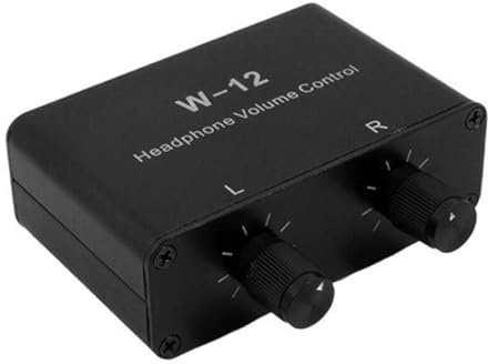 Uxsjakjsd 3.5mm W-12 Microphone Amplifier Condenser MIC AMP Musical Instruments Sound Pickup Console Tone Tuning Speaker Converter