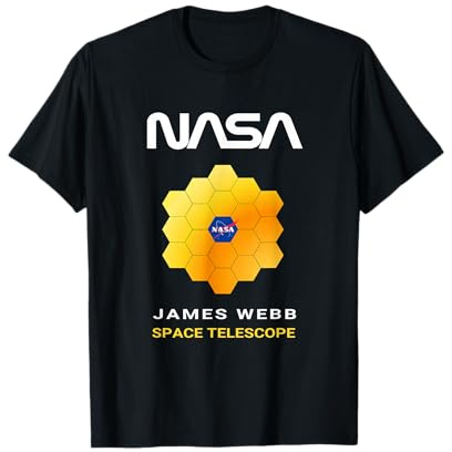 NASA James Webb Space Teleskop JWST Worm Insignia ESA CSA T-Shirt