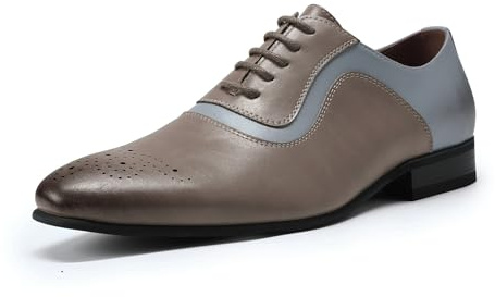 YUFFSHI Oxford herrskor affärer stad brogues rund tå lätt bekväm bröllop middag