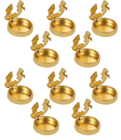 Generic 10 St Knappöverdrag för Skjortor Minimalistiska och Hållbara Knappar för Män och Kvinnor Mångsidiga Skjortknappar för Affärs Fritidsbruk och Eleganta Tillbehör