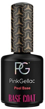Pink Gellac Peel Off Nagellack - Peel Off Base Coat Gel Für Einfache Entfernung - Gellack Einfache Anwendung - UV Nagellack Made in Holland